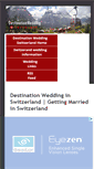 Mobile Screenshot of destinationwedding.ch